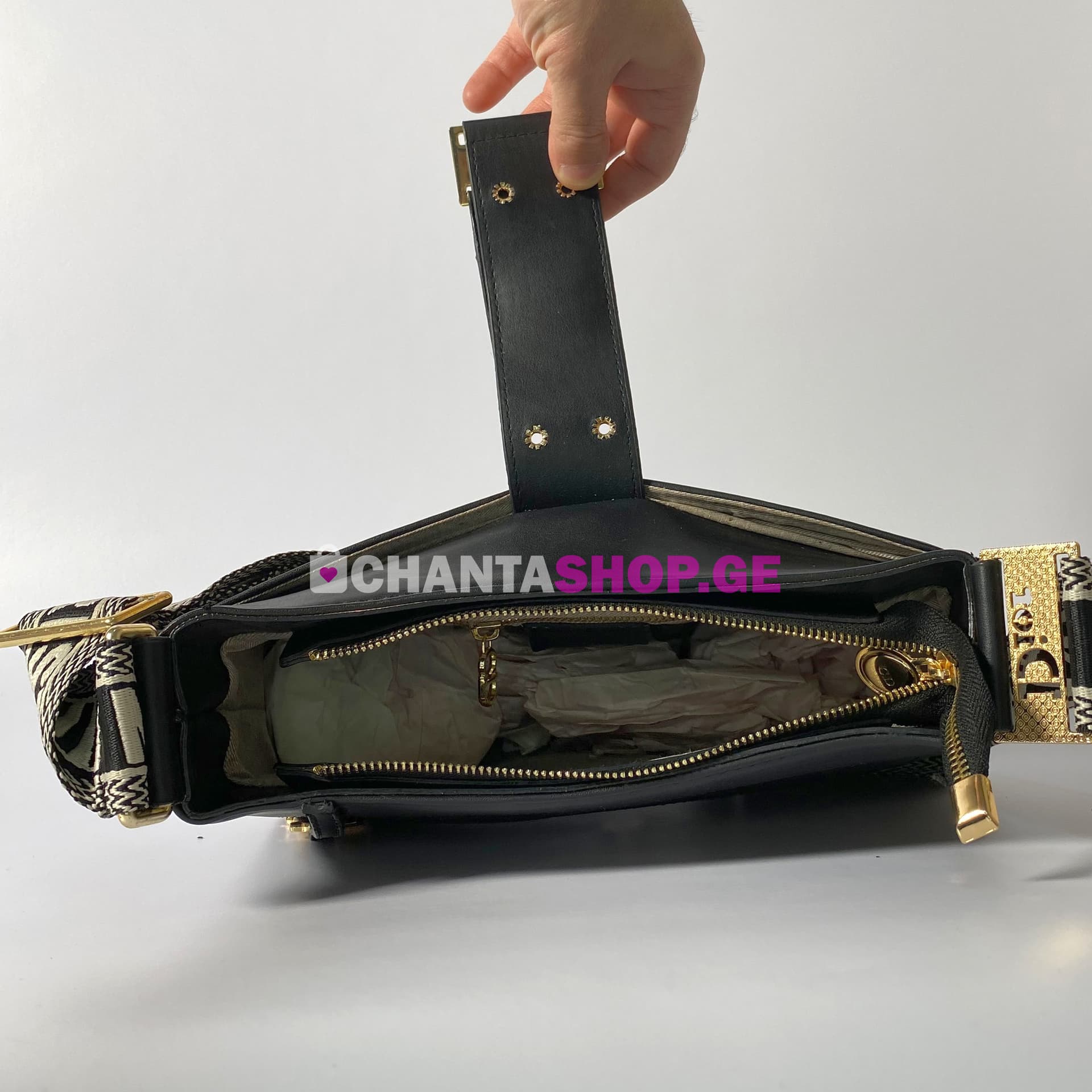 ქალის ჩანთა (დიორის სტილი) thumbnail 4