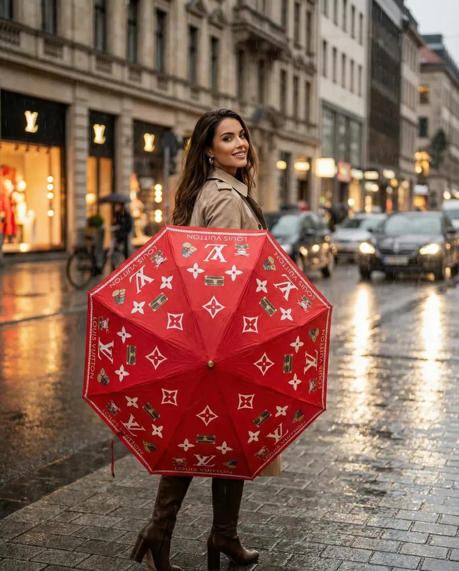 ქოლგა LV ბრენდირებით thumbnail 3