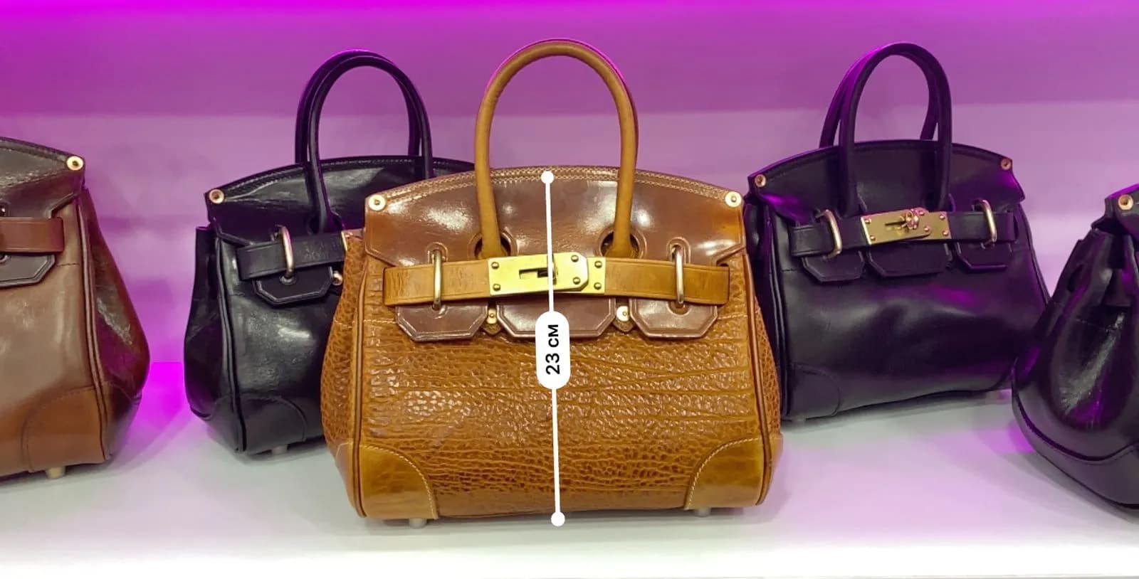 ნატურალური ტყავის ჩანთა ქალბატონებისთვის thumbnail 4